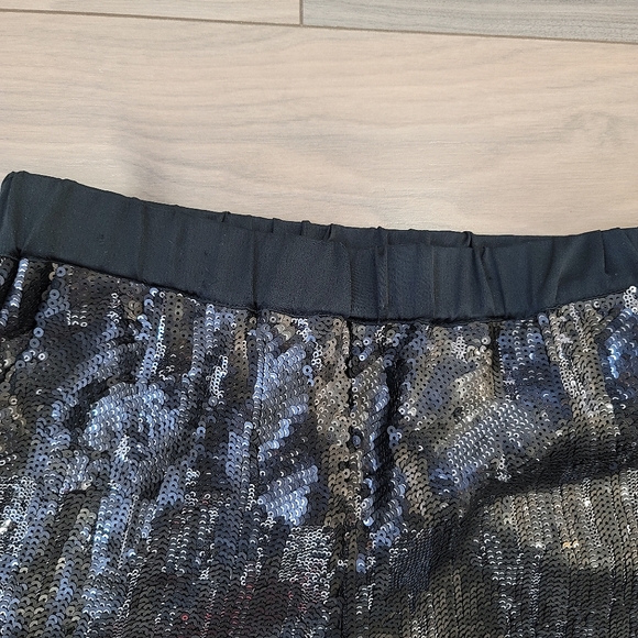 Trouvé Black Sequin Pants - Size S - Picture 14 of 17